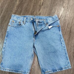 Levi's Light Blue Jean Shorts for Women
